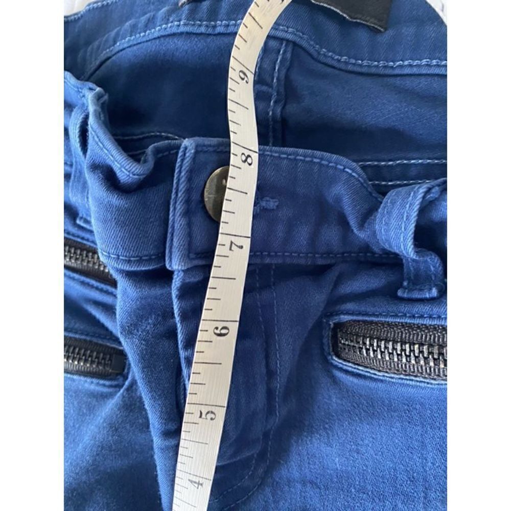 J Brand 26 Zoey Jeans blue front zippers - Picture 7 of 8